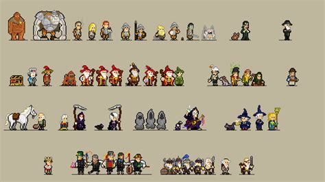 Pixel Art Indie Game Art Pixel Characters