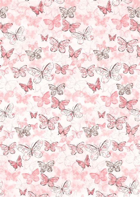 Butterflies On Pink Butterfly Background Butterfly Wallpaper