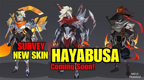 Survey New Skin Hayabusa Coming Soon Mlbb Youtube