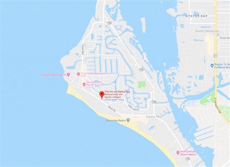 Siesta Key Beach Map Jokertodays
