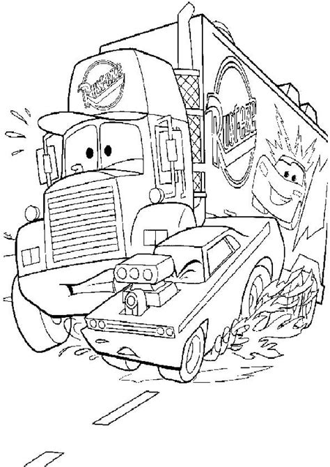 Ausmalbilder cars 27