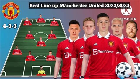 Best Line Up Manchester United Seasons 20222023 With Benjamin Sesko