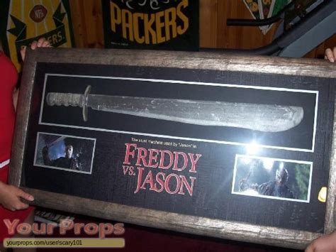 Freddy Vs Jason Jason Stunt Machete Original Prop Weapon