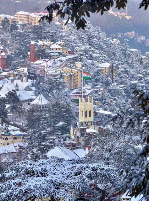 Vaishno devi yatra suspended after major fire in trikuta hills. The Tribune India : All bright and white as Shimla gets ...