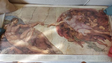 A Criação Do Homem Michelangelo