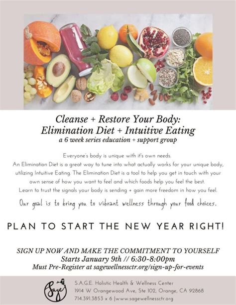 New Decade New Year New Healthy Eating Habits Sage Holistic