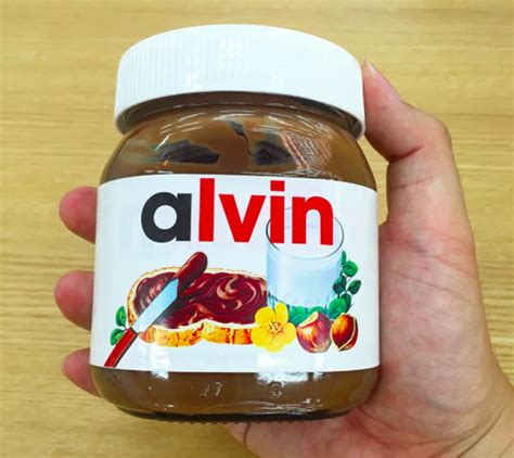 You could get one done from the comfort of your own home. How to Get Your Own Personalised Nutella - Asia 361