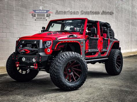 Top 35 Imagen Custom Red Jeep Wrangler Abzlocalmx