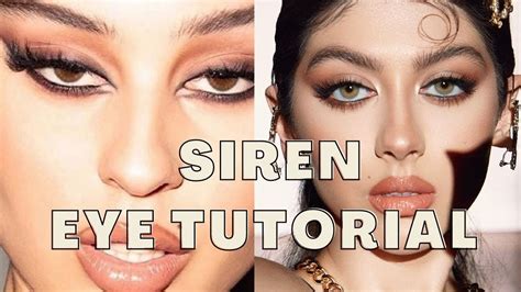 siren eyes makeup tutorial the new viral eye trend easy and beginner friendly eyeshadow youtube