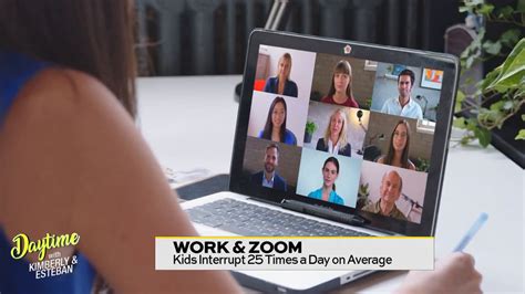 Kids Interrupt Zoom Calls 25 Times A Week Watch Daytime