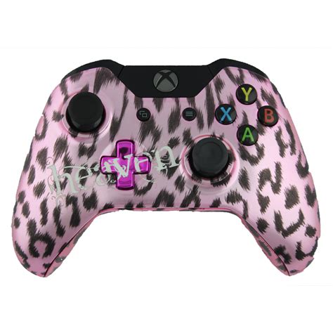 Soft Naughty Leopard Xbox One Controller With Gamertag Xbox One Controller Xbox One Naughty