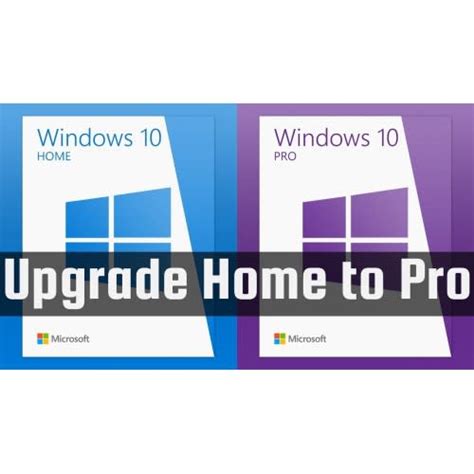 Operating Systems Windows 10 Home To Pro Upgrade License Key