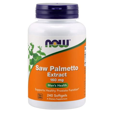 Now Saw Palmetto Extract mg Softgels caps купити в інтернет магазині ціни на