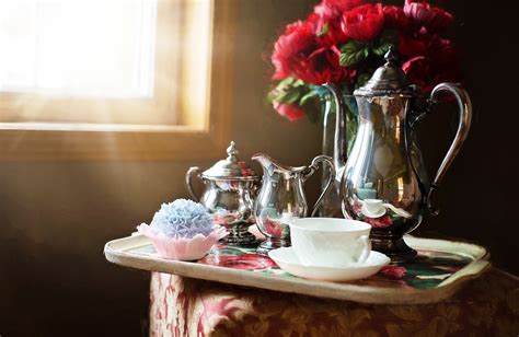 Free Images Vintage Antique Retro Flower Teapot Meal Red