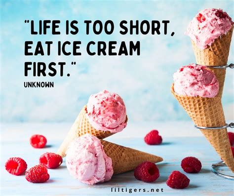 100 Best Ice Cream Quotes For Kids Lil Tigers