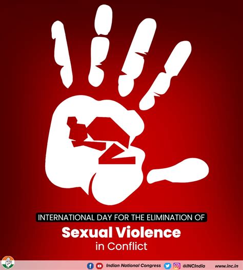 Congress On Twitter On International Day For The Elimination Of Sexual Violence In Conflict