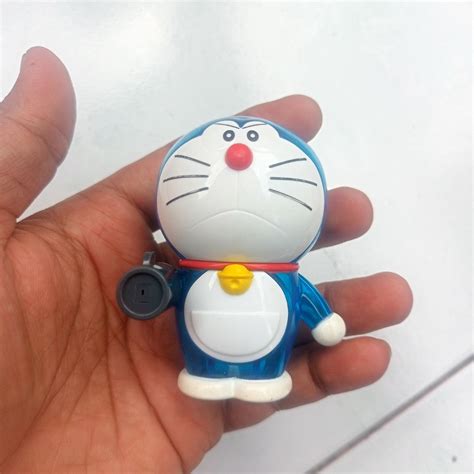 Mainan Happy Meal Mcdonald`s Mcd Doraemon Air Cannon Preloved Second
