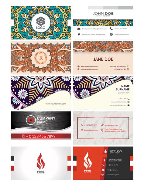 Add logos, edit text, change colors & print all in canva, in a few clicks. 10 Creative Business Card Design CDR File Free Download