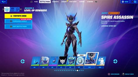 Fortnite Chapter 2 Season 6 Battle Pass Skins To Tier 100 Lara Croft Raven And More
