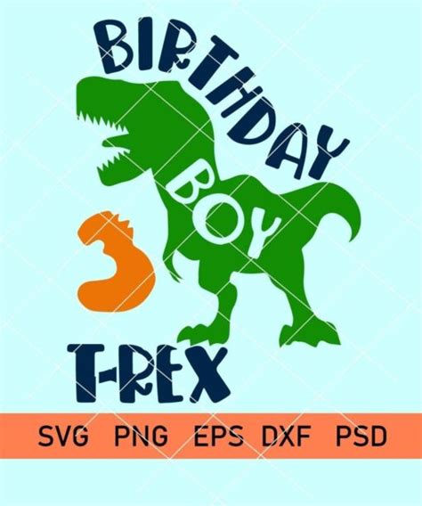 Rex Svg Birthday Svg Dinosaur Birthday Svg T Rex Shirt Design T Rex