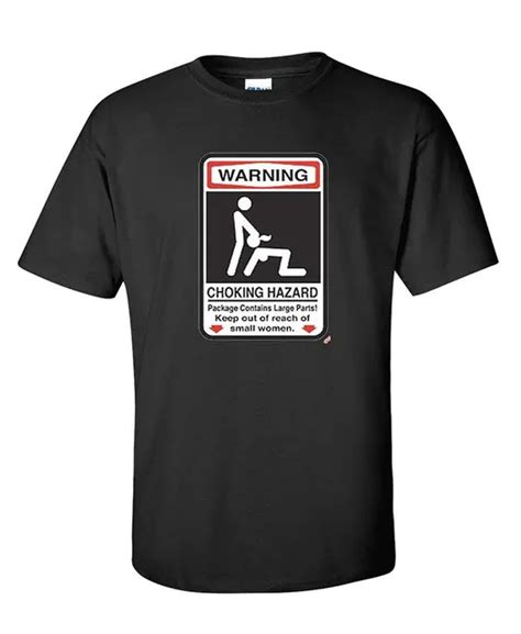Teenage T Shirt Premium O Neck Short Sleeve Warning Choking Hazard