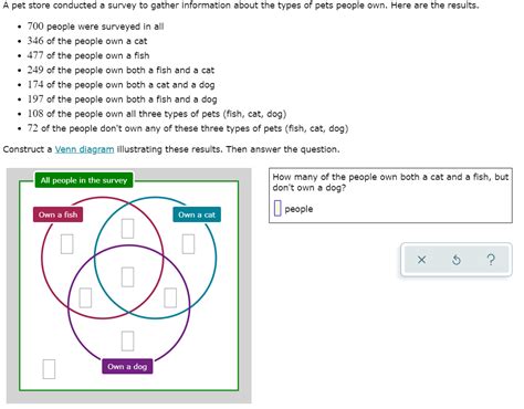 Solved Constructing A Venn Diagram With Sets To Solve A Word