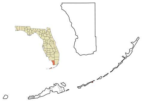 File Monroe County Florida Incorporated And Unincorporated Areas Duck Key Highlighted Svg