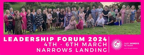 Leadership Forum 2024 Dairy Womens Network