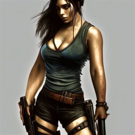 Lara Croft Ai Generated Artwork Nightcafe Creator