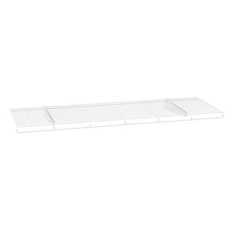 ClosetMaid ShelfTrack 12 25 In D X 36 25 In W X 3 In H White Wire