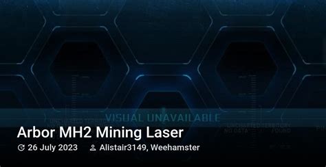 Arbor Mh2 Mining Laser Star Citizen Wiki