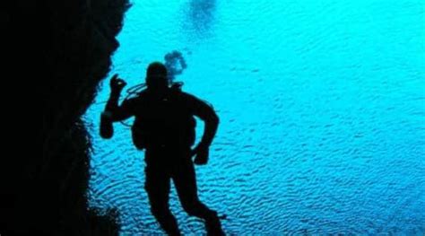 Video This Diver Is Swimming Between Two Continents Trending News The Indian Express