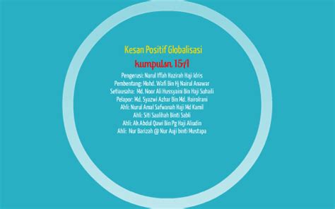 Globalisasi media dan transformasi politik internasional. Kesan Positif Globalisasi Terhadap Negara Bangsa by Wafi ...