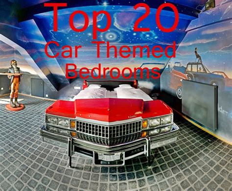 Featuring pink hues with black and yellow accents in a high gloss lacquer paint job, this bed also comes with convenient led nightlights along the footboard and chrome. Top 20 Car Themed Bedrooms for kids and adults