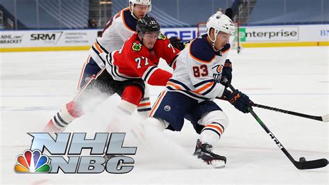 Nhl Stanley Cup Qualifying Round Oilers Vs Blackhawks Game 3