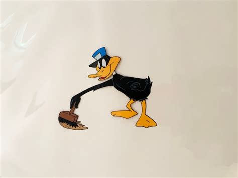 Looney Tunes Daffy Duck 1965 Production Animation Cel From The Etsy