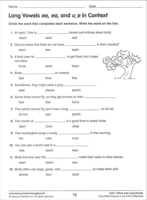 Free Phonics Worksheets For 3rd Grade Kidsworksheetfun