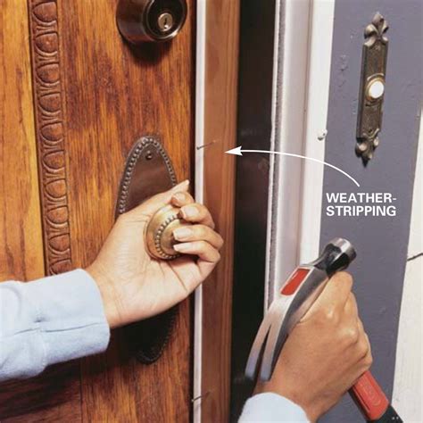How To Install Weather Stripping On Your Door Door Weather Stripping
