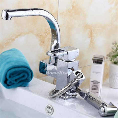 Find all cheap kitchen faucet clearance at dealsplus. Cheap Kitchen Faucets Pull Out Spray Silver Chrome ...