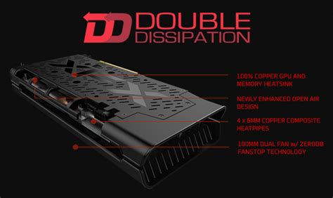 Xfx Double Dissipation Rx 57xt82ld6 Amd Radeon Rx 5700 Xt 8gb Gddr6