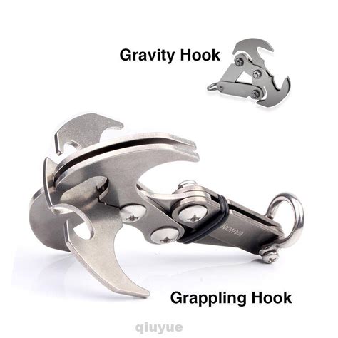 Multifunctional Stainless Steel Survival Magnetic Folding Grappling