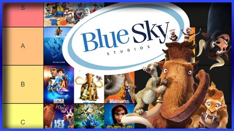 Blue Sky Studios Movies Tier List Youtube