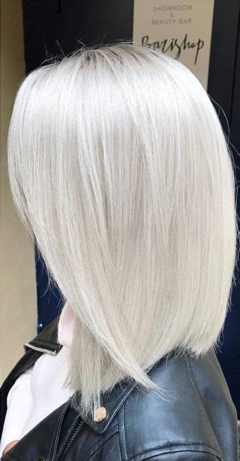 Ideas For Hair White Silver Platinum Blonde Haircuts Relaxwoman