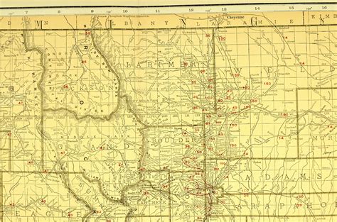 Colorado Narrow Gauge Railroad Map