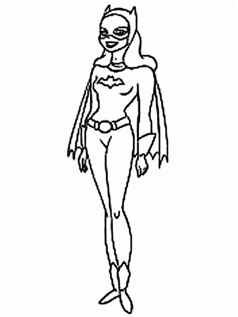 Batgirl Coloring Pages Free Online Boringpop Hot Sex Picture