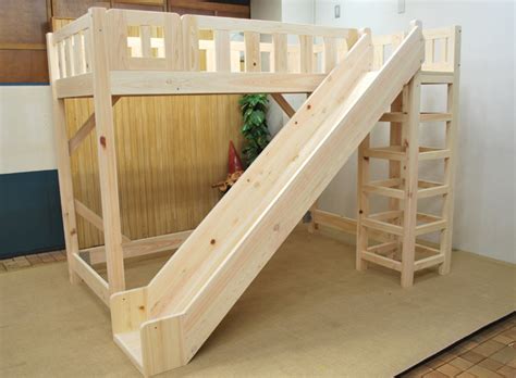 I documented the build of this loft on yt, but wanted to break it down for you guys in written format here. Wooden Loft Bed with Slide | Fancy.com