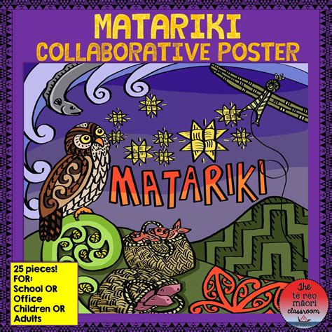 Matariki Collaborative Poster The Te Reo M Ori Classroom