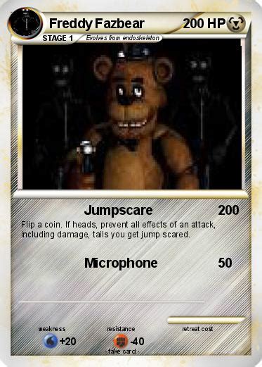 Pokémon Freddy Fazbear 241 241 Jumpscare My Pokemon Card