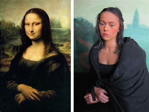 Naakt Kunst Mona Lisa En Fotoshoot Idee N