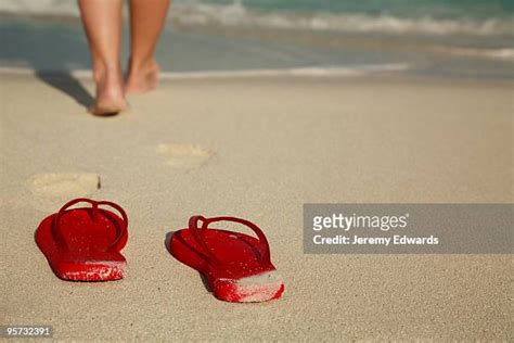 Thongs On Beach Photos And Premium High Res Pictures Getty Images